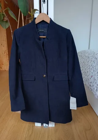 Abrigo Zara Azul