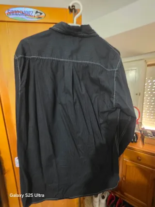 Camisa Hawaiana Estampada Manga Corta