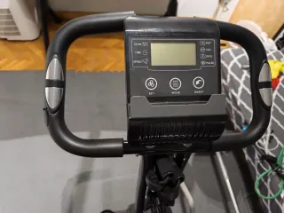 Bicicleta Estática Homcom Negra