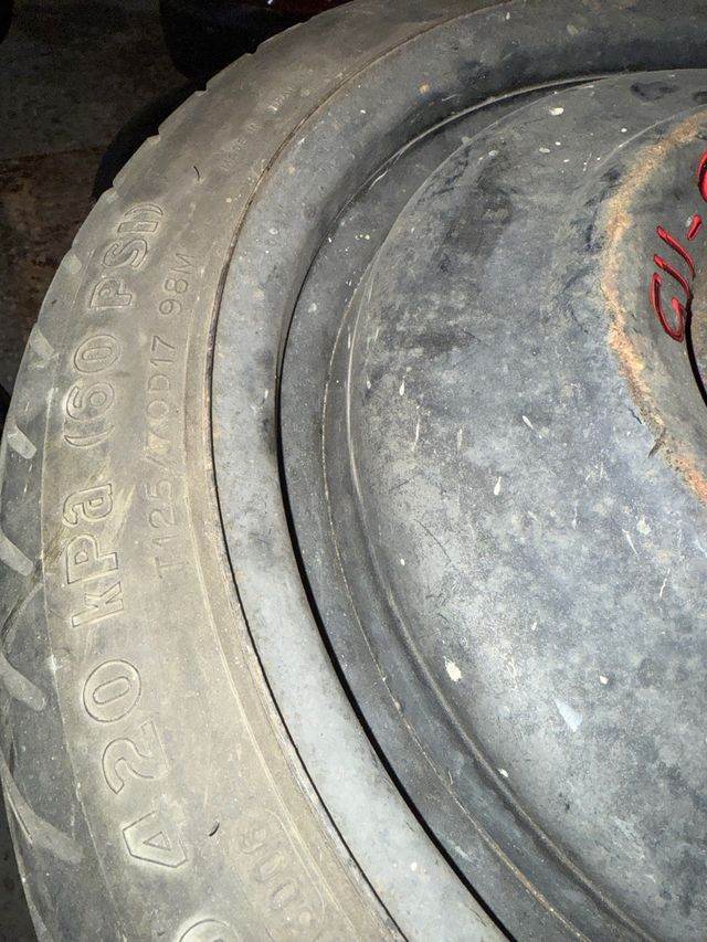 Llanta de repuesto Toyota Verso 5x115