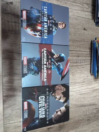 Blu-ray Marvel Fases 1, 2 y 3