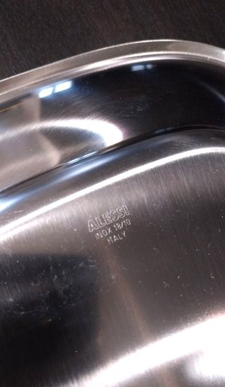 Alessi 125/30 Vassoio Ovale Acciaio