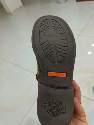 Stivali Harley-Davidson Marrone con Rose