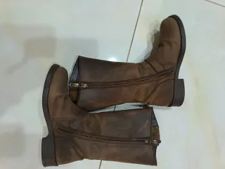 Stivali Harley-Davidson Marrone con Rose