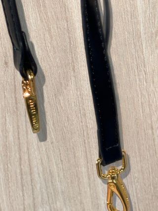 Borsa Miu Miu nera trapuntata