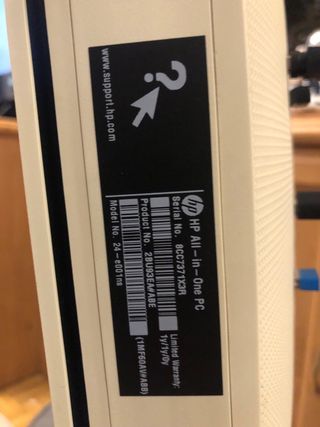 HP ALL IN ONE Ordenador Blanco