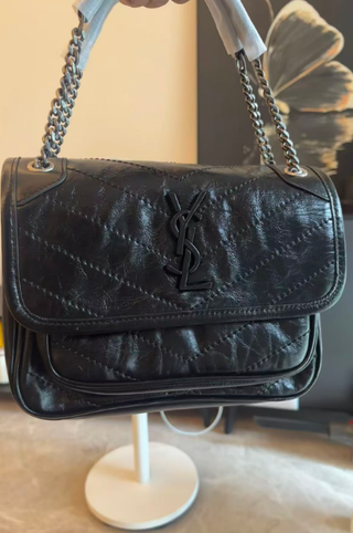 Bolso Saint Laurent Niki Negro