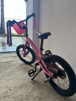 Bicicleta Infantil Rosa Monty 103 niña 16 pulgadas