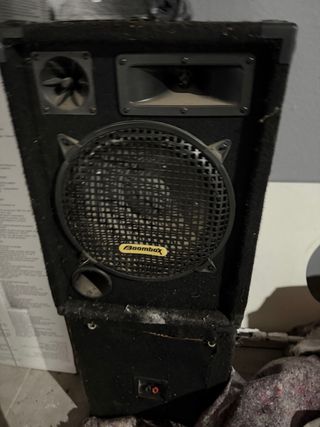 2 Altavoces Boombox Negros