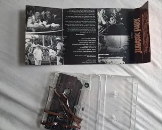 Cassette Jurassic Park B.S.O. (Steven Spielberg)