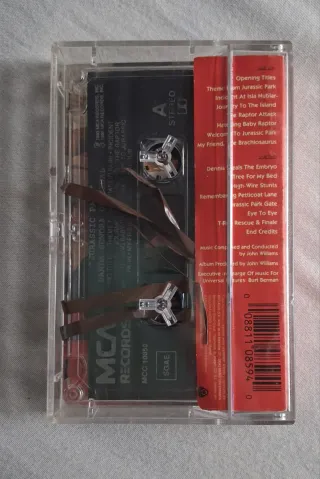 Cassette Jurassic Park B.S.O. (Steven Spielberg)