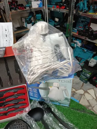 X4 Friggitrice ad aria e set pentole