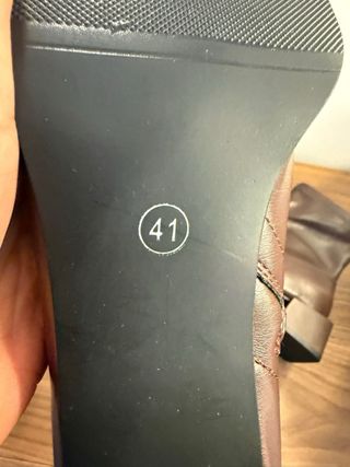 Botines marrones talla 41 nuevos