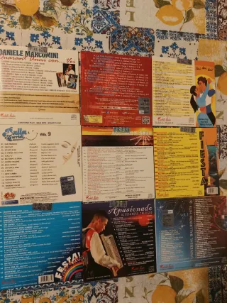 25 CD Basi Musicali MP3 Compilation Liscio Latino