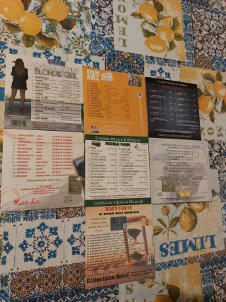 25 CD Basi Musicali MP3 Compilation Liscio Latino