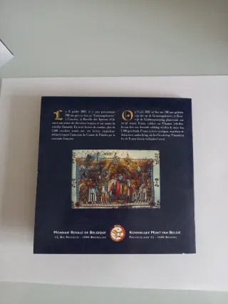 Cartera Oficial Bélgica FDC 2002