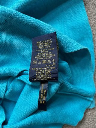 Jersey Polo Ralph Lauren Azul