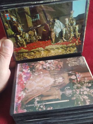 55 POSTALES ANTIGUAS de SEVILLA y ÁLBUM