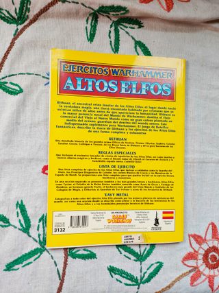 Altos Elfos. Ejércitos Warhammer