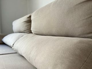 Sofá cama de apertura italiana de tela Mareol