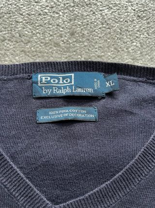 Jersey Polo Ralph Lauren Azul Marino