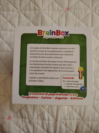 BrainBox Fútbol Juego de Mesa
