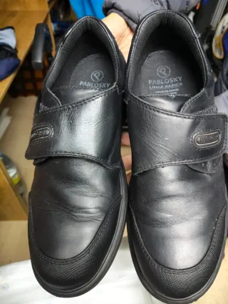 Zapatos colegial niño Pablo Sky negros