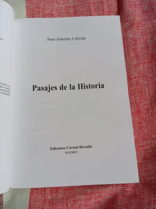 Pasajes de la historia / History Passages (Span...