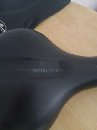 Sillín Bicicleta Ergo System Negro