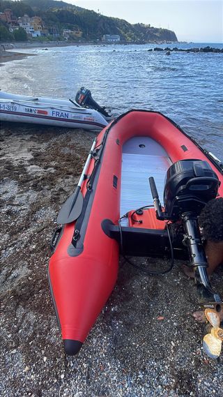 Neumática 3.80m con motor ozeam (yamaha) 8cv 4t