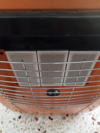 Estufa de gas naranja Bartolini en muy buen estado