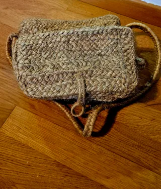 Bolso de campo tejido