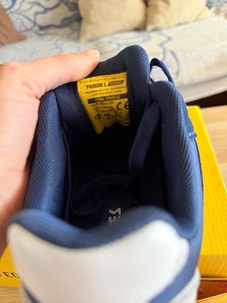Zapatos de Seguridad Paredes Azul/Blanco