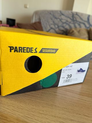 Zapatos de Seguridad Paredes Azul/Blanco