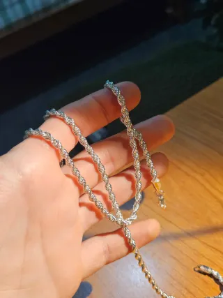 Set Collana e Bracciale Argento 925