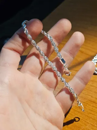 Set Collana e Bracciale Argento 925