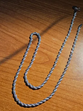 Set Collana e Bracciale Argento 925