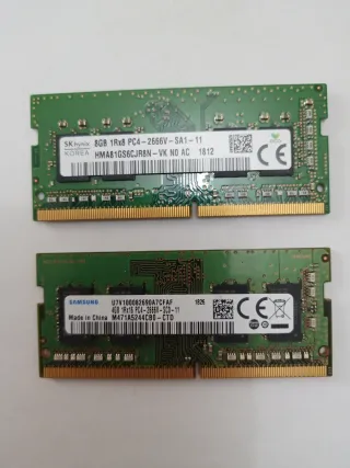 Memoria RAM 8GB DDR4 2666MHz + 4gb de regalo