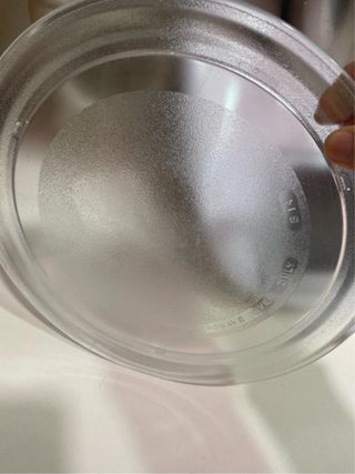 Tapa de cristal para microondas