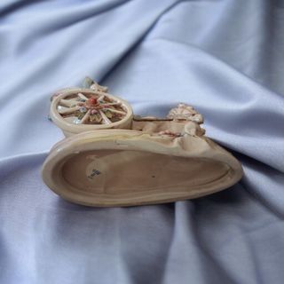 Porcellana Gräfenthal "Ragazzo con carrozza"