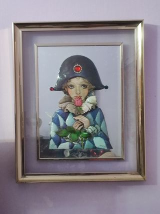 Cuadro Arlequín Artesanal