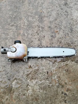 Adaptador desbrozadora a motosierra