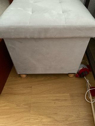 Casita para gatos beige y gris