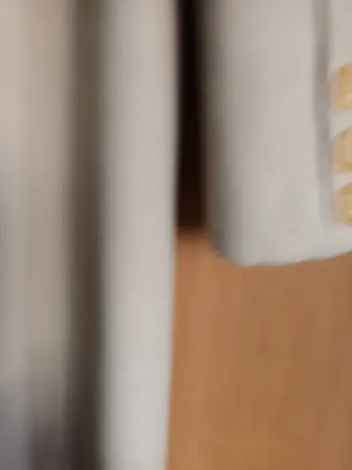 Abrigo largo mujer beige