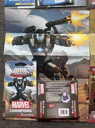 Marvel Champions Posters y Packs de Héroes