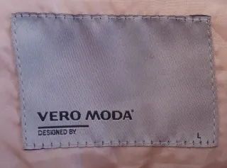 Chaquetón pelo sintético Vero Moda rosa Talla M