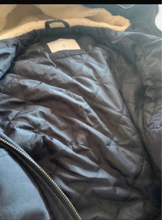 Chaqueta Springfield azul con capucha