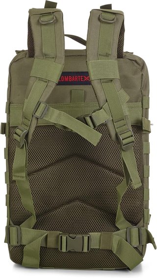 Mochila Táctica 50L Viajes Gym Verde