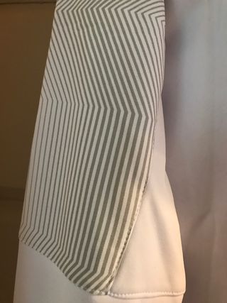 Chaqueta John Smith blanca con cremallera