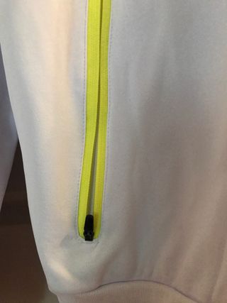 Chaqueta John Smith blanca con cremallera